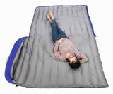 Waterproof Lightweight Envelope Double Down Sleeping Bag