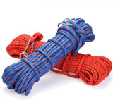 Outdoor Rock Climbing Safety Rope 10M with 2 Hooks
