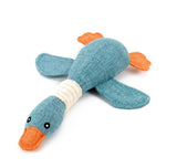 Plush Birds Skinny Squeaky Dog Toy