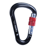 FH3B Ultra Strength D Shape Locking Carabiner Climbing Hook